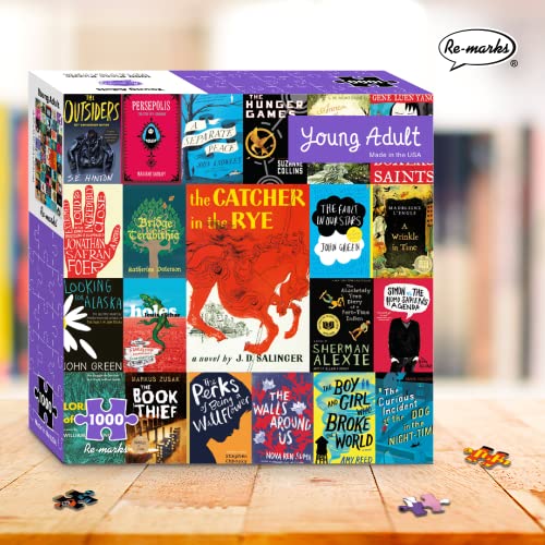 Re-marks Young Adult Novels 1,000-Piece Jigsaw Puzzle for All Ages