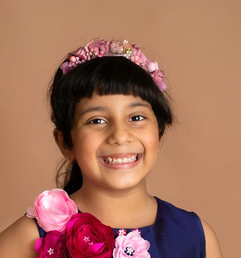 picture of a young Indian girl