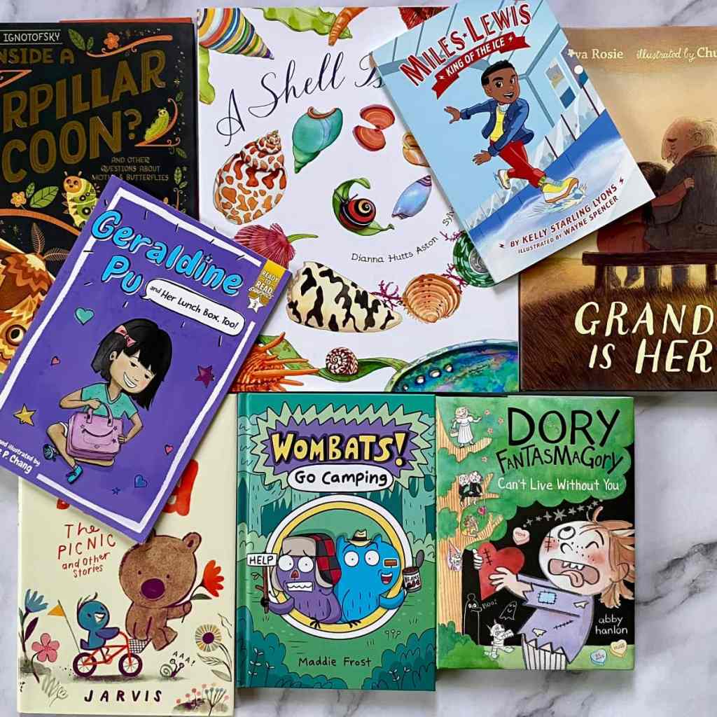 a selection of book gifts for kids ages 6-8
