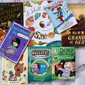 a selection of book gifts for kids ages 6-8