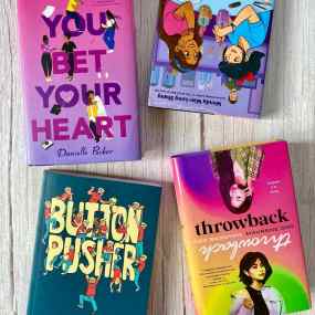 a selection of 4 books for ages 12+