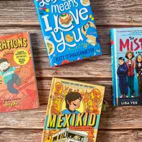 4 great books for 5th graders - mexikid, misfits, alterations, lasagna means i love you