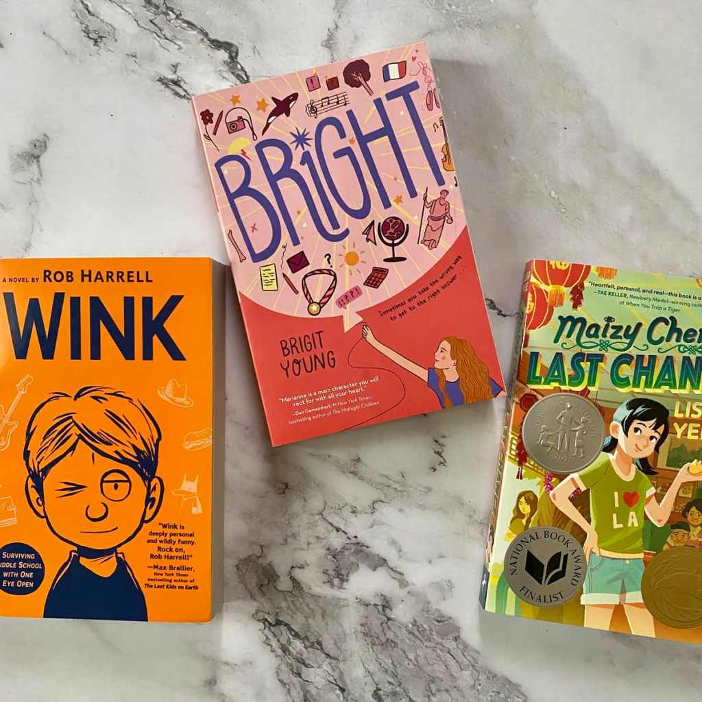 a selection of great books for 7th graders