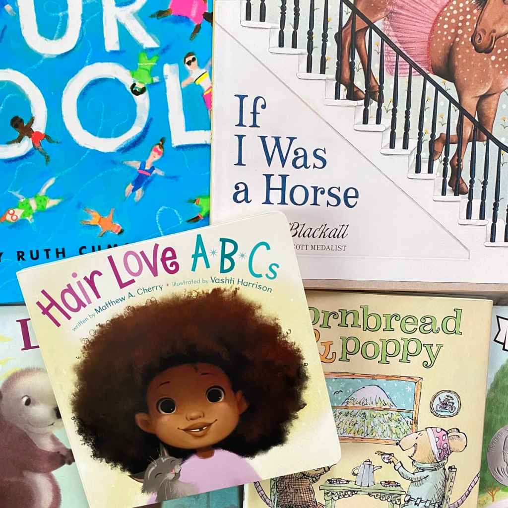 a selection of kids books to gift to babies and toddlers