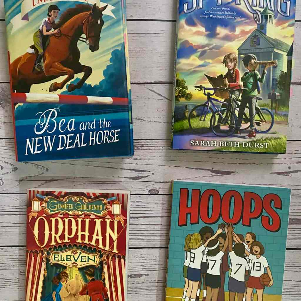 four historical fiction books for 5th graders