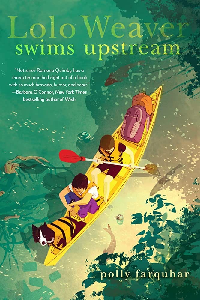 lolo weaver swims upstream book cover