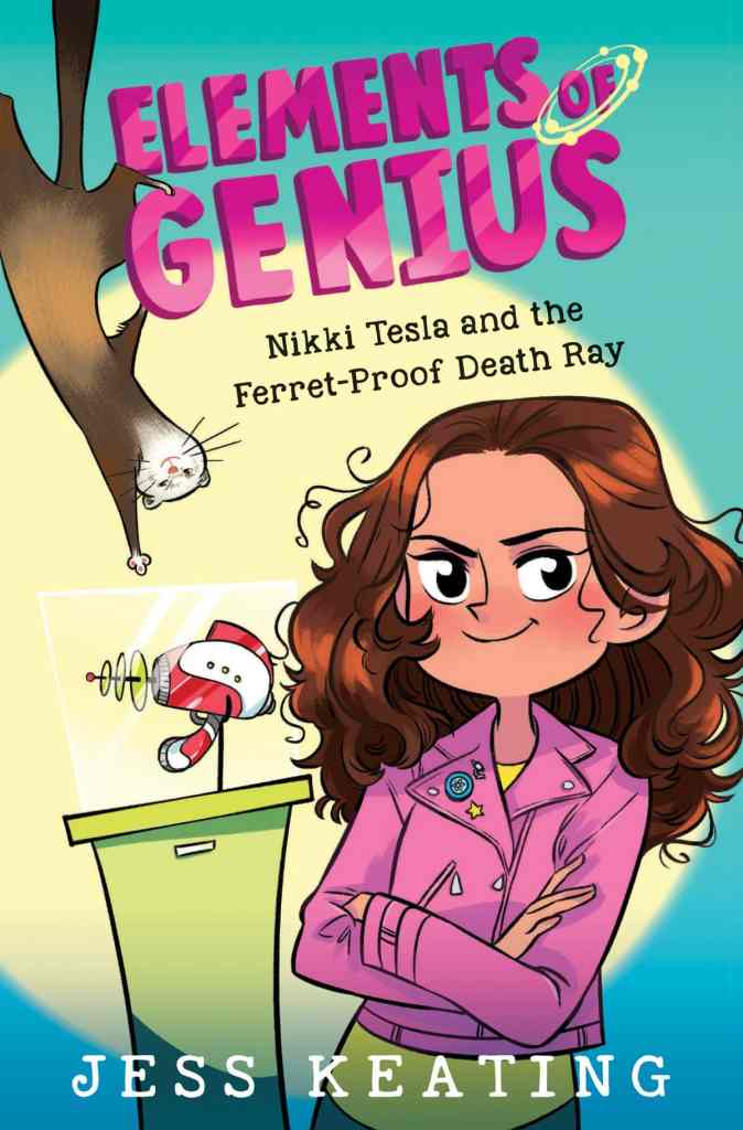 Nikki Tesla and the Ferret-Proof Death Ray -  best middle-grade mystery books 