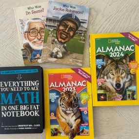 a selection of nonfiction book series for kids