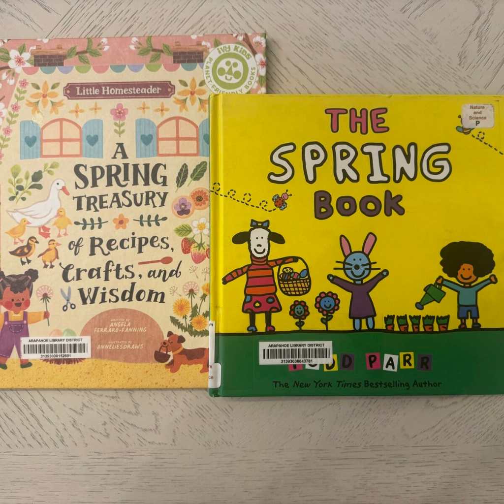 two spring picture books for kids