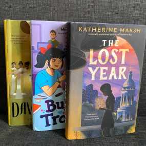 realistic fiction books for 8th graders - the lost year, bubble trouble, the davenports
