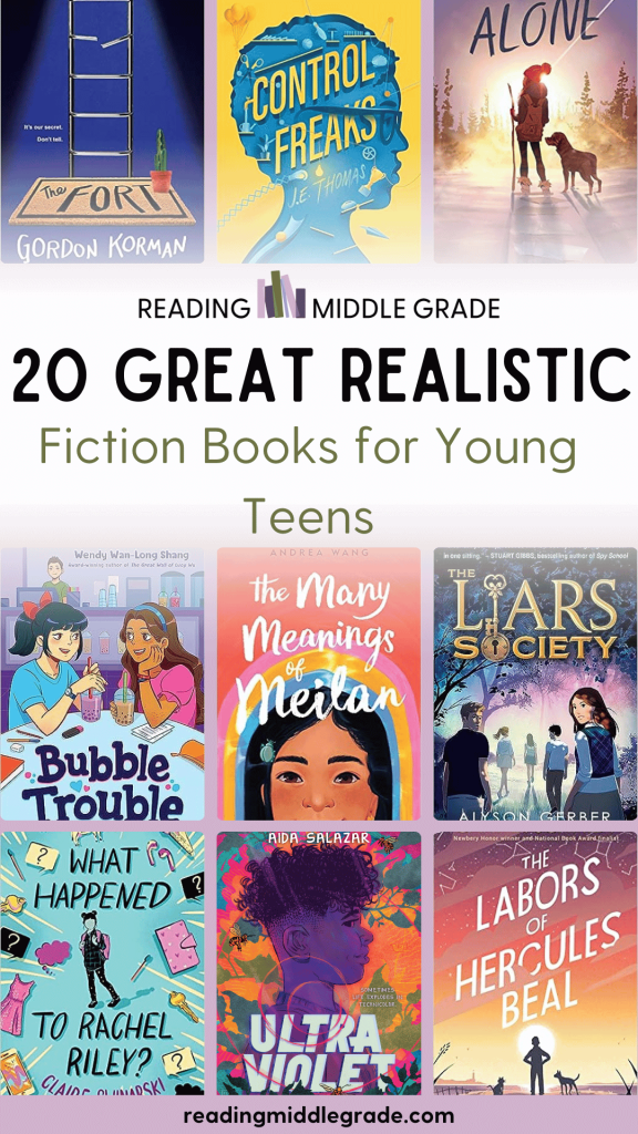 20 Great Realistic Fiction Books for Young Teens
