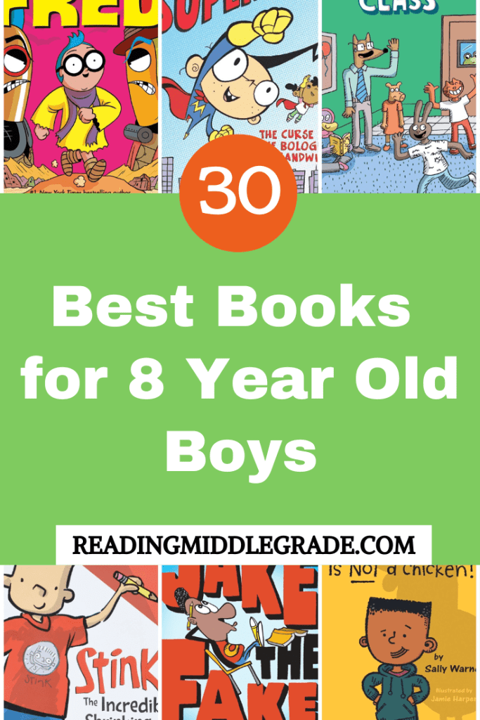 Best Books for 8 Year Old Boys