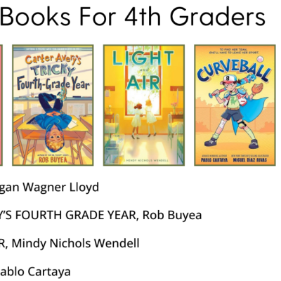 Image showing books for 4th graders printable product image
