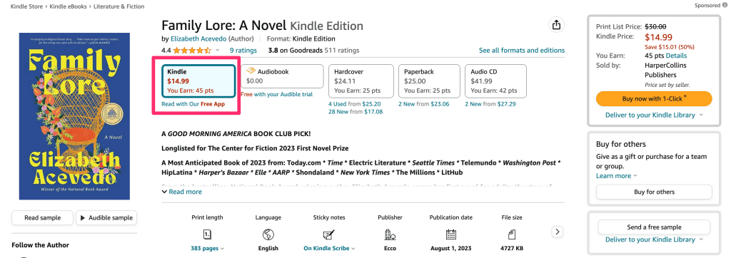 how to buy Kindle books on Amazon
